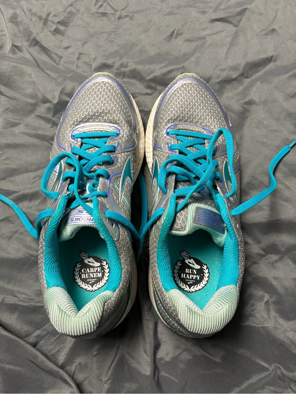 Brooks Women’s Running Shoes - Teal & Silver